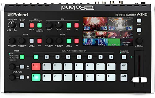 Roland V-8HD Video Switcher, Workflow komplett via HDMI, Mobil, leicht und effizient Roland V-8HD Video Switcher, Workflow komplett via HDMI, Mobil, leicht und effizient von Roland