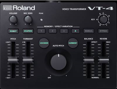 Roland VT-4 - USB Typ-B - XLR - DC/Batterie - 0,5 A - 174 mm - 133 mm (420691A99) von Roland