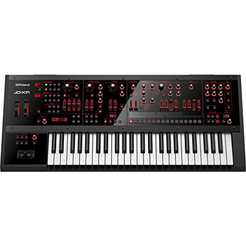 Roland-XA 49 Keys USB BLACK MIDI Keyboard – MIDI Keyboards (49 Keys, Buttons, Lever, Rotary, Red, USB, 899 mm, 388 mm) von Roland