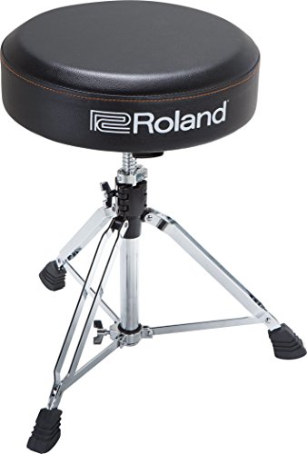 Runder Roland Drum-Hocker mit strapazierfähigem Vinyl-Sitz – RDT-RV von Roland