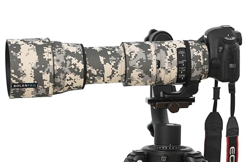 ROLANPRO Camouflage-Objektivschutz für Sigma 150–600 mm F5–6.3 DG OS HSM Contemporary Coat Lens Protective Sleeve Case-#UCP Waterproof von Rolanpro