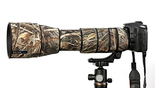 ROLANPRO Camouflage-Objektivschutz für Tamron SP 150–600 mm F/5–6.3 Di VC USD G2 (A022), Mantel-Objektiv-Schutzhülle, #9, wasserdicht von Rolanpro