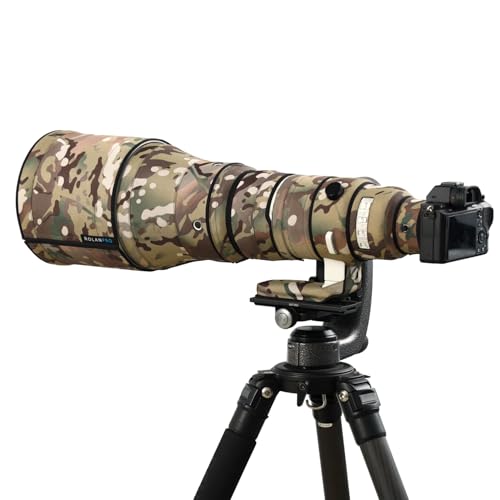 ROLANPRO Objektiv-Camouflage-Mantel für Sigma 300–600 mm F4 DG OS, Sport-Regenschutz, Objektivschutzhülle, #4, ATC, wasserdicht ROLANPRO Objektiv-Camouflage-Mantel für Sigma 300–600 mm F4 DG OS, Sport-Regenschutz, Objektivschutzhülle, #4, ATC, wasserdicht von Rolanpro