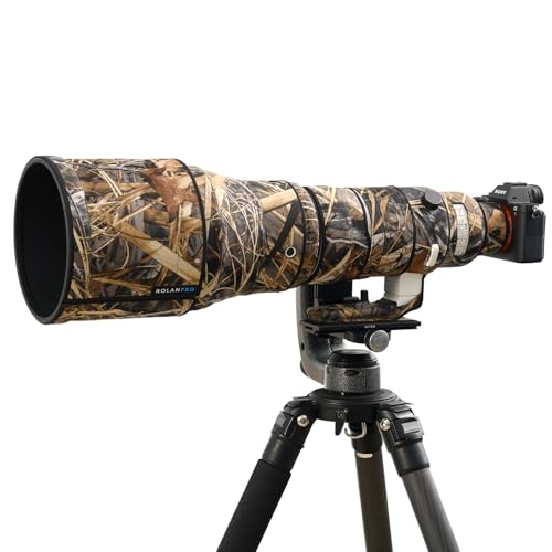 ROLANPRO Objektiv-Camouflage-Mantel für Sigma 300–600 mm F4 DG OS, Sport-Regenschutz, Objektivschutzhülle, #59 Gras, wasserdicht ROLANPRO Objektiv-Camouflage-Mantel für Sigma 300–600 mm F4 DG OS, Sport-Regenschutz, Objektivschutzhülle, #59 Gras, wasserdicht von Rolanpro