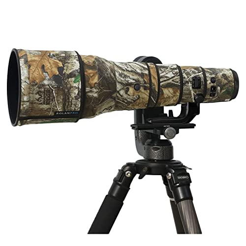 ROLANPRO wasserdichte Objektiv-Camouflage-Mantel für Nikon Z 800 mm f6.3 VR S, Camouflage-Regenschutz, Objektiv-Schutzhülle, Waffenschutzhülle, Kleidung ROLANPRO wasserdichte Objektiv-Camouflage-Mantel für Nikon Z 800 mm f6.3 VR S, Camouflage-Regenschutz, Objektiv-Schutzhülle, Waffenschutzhülle, Kleidung von Rolanpro