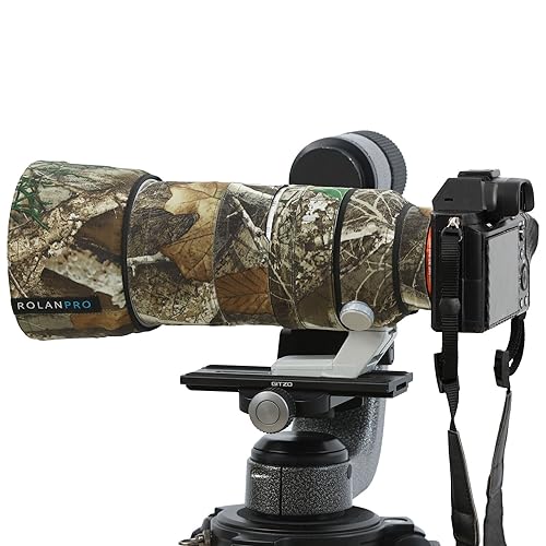 ROLANPRO Camouflage-Objektivschutz für Sony FE 70–200 mm F/2.8 GM OSS II, Schutzhülle, #27 wasserdicht von Rolanpro