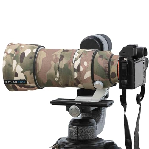 ROLANPRO Wasserdichte Objektivabdeckung für Sony FE 70–200 mm F/2.8 GM OSS II Objektivschutzhülle, #4 Terrain wasserdicht von Rolanpro