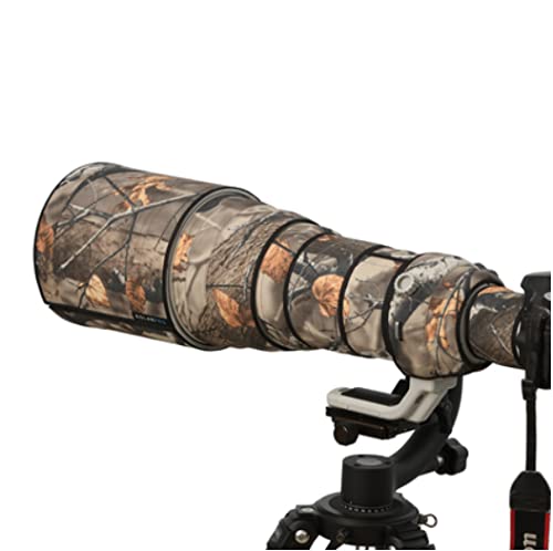 Rolanpro Camouflage-Objektivabdeckung für Canon RF 600 mm F4 L ist USM Coat Objektivschutzhülle #1 (nicht wasserdicht) von Rolanpro