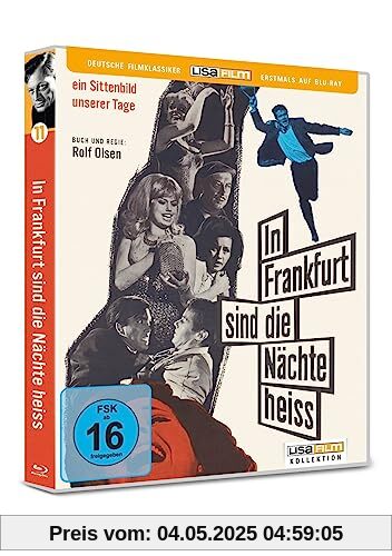 In Frankfurt sind die Nächte heiss (Lisa Film Kollektion # 11) - Weltpremiere der unzensierten Originalfassung! - Erstmals auf Blu-ray Disc - Ein Film ... Olsen mit Vera Tschechowa und Erik Schumann von Rolf Olsen