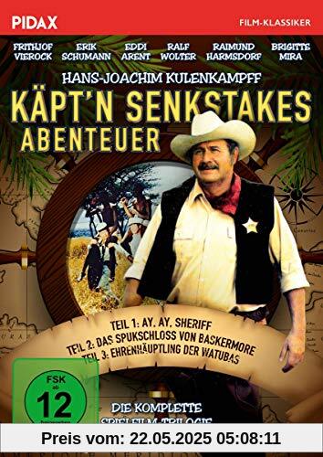Käpt'n Senkstakes Abenteuer / Die komplette Spielfilm-Trilogie mit Hans-Joachim Kulenkampff und Starbesetzung (Pidax Film-Klassiker) [2 DVDs] von Rolf Olsen