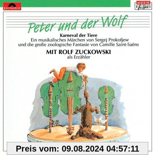 Das grosse Abenteuer Musik Vol. 6 - Peter und der Wolf/Karneval der Tiere von Rolf Zuckowski