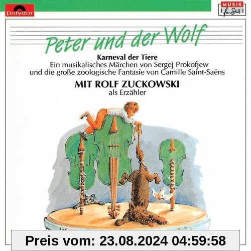 Das grosse Abenteuer Musik Vol. 6 - Peter und der Wolf/Karneval der Tiere von Rolf Zuckowski