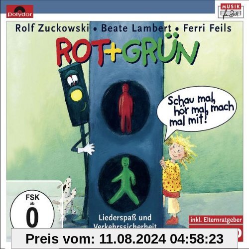 Rot + Grün - Schau Mal,Hör Mal,Mach Mal mit! von Rolf Zuckowski