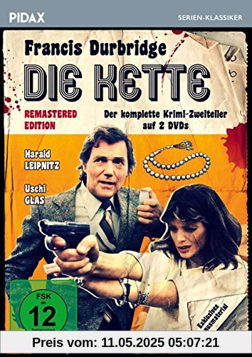 Francis Durbridge: Die Kette - Remastered Edition / Der komplette Krimi-Zweiteiler (Pidax Serien-Klassiker)[2 DVDs] von Rolf von Sydow