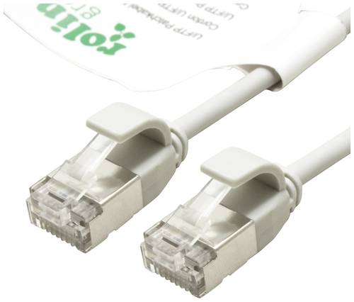 Roline green 21443300 RJ45 Netzwerkkabel, Patchkabel CAT 6a U/FTP 0.15m Grau 1St. von Roline green