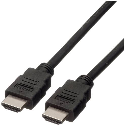 Roline green HDMI Verbindungskabel HDMI-A Stecker 5m Schwarz 11445735 HDMI-Kabel von Roline green