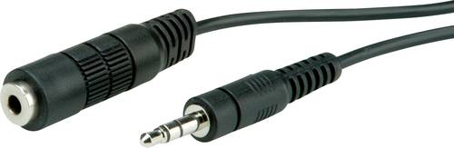 Roline 11.09.4352 Klinke Audio Verlängerungskabel [1x Klinkenstecker 3.5mm - 1x Klinkenbuchse 3.5 m Roline 11.09.4352 Klinke Audio Verlängerungskabel [1x Klinkenstecker 3.5mm - 1x Klinkenbuchse 3.5 m von Roline