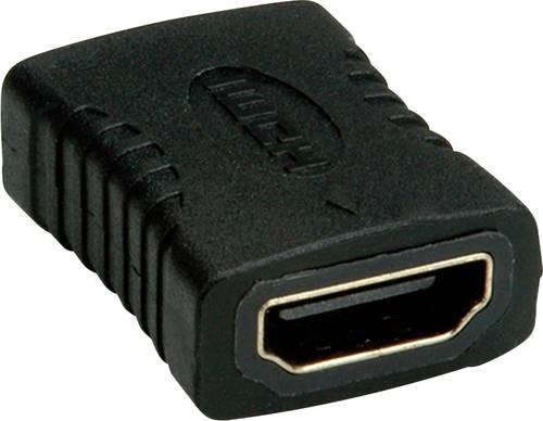 Roline 12.03.3151 Adapter [1x HDMI-Buchse - 1x HDMI-Buchse] Schwarz von Roline