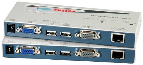 Roline 14.01.3249 USB KVM Extender über Netzwerkkabel RJ45 150m von Roline
