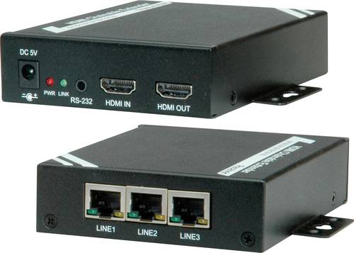 Roline 14.01.3468 HDMI® HDMI Extender 100m von Roline