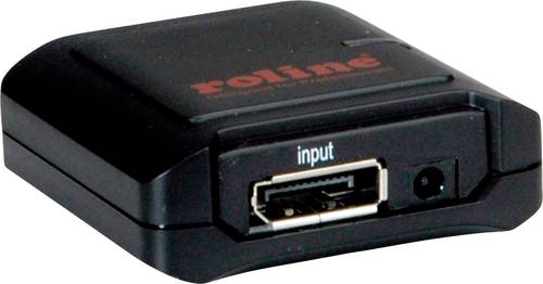 Roline 14.01.3473 DisplayPort Extender Set 3840 x 2160 Pixel Schwarz von Roline