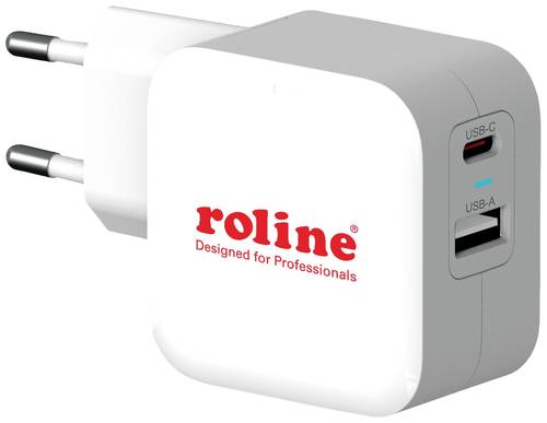 Roline 19111054 USB-Ladegerät 38W Innenbereich Anzahl Ausgänge: 2 x USB-A, USB-C® von Roline