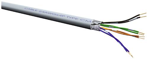 Roline 21.15.0121 Netzwerkkabel CAT 5e F/UTP Grau 300m Roline 21.15.0121 Netzwerkkabel CAT 5e F/UTP Grau 300m von Roline