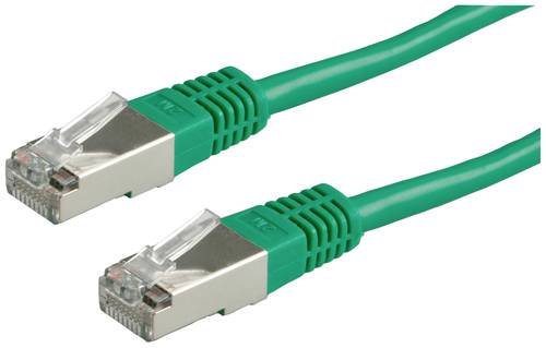 Roline 21.15.0153 RJ45 Netzwerkkabel, Patchkabel CAT 5e F/UTP 3.00 m Grün 1 St. Roline 21.15.0153 RJ45 Netzwerkkabel, Patchkabel CAT 5e F/UTP 3.00 m Grün 1 St. von Roline