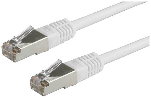Roline 21.15.0303 RJ45 Netzwerkkabel, Patchkabel CAT 5e S/FTP 3.00m Grau 1St. von Roline