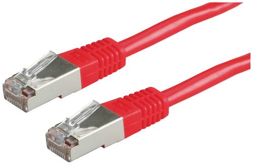 Roline 21.15.0351 RJ45 Netzwerkkabel, Patchkabel CAT 5e S/FTP 3.00m Rot 1St. von Roline