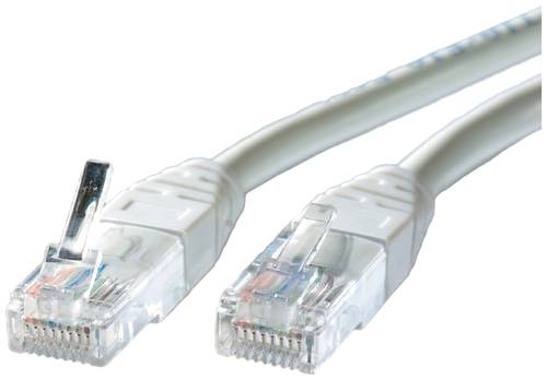Roline 21.15.0507 RJ45 Netzwerkkabel, Patchkabel CAT 5e U/UTP 7.00m Grau 1St. Roline 21.15.0507 RJ45 Netzwerkkabel, Patchkabel CAT 5e U/UTP 7.00m Grau 1St. von Roline