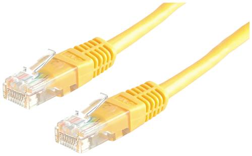Roline 21.15.0522 RJ45 Netzwerkkabel, Patchkabel CAT 5e U/UTP 0.50m Gelb Roline 21.15.0522 RJ45 Netzwerkkabel, Patchkabel CAT 5e U/UTP 0.50m Gelb von Roline