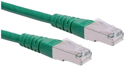 Roline 21.15.0826 RJ45 Netzwerkkabel, Patchkabel CAT 6 S/FTP 1.50m Grün 1St. von Roline