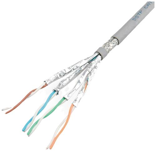 Roline 21.15.1889 Netzwerkkabel CAT 6 S/FTP Grau 300m von Roline