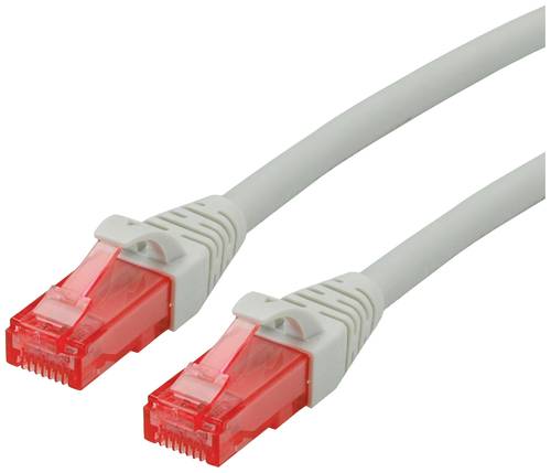 Roline 21.15.2508 RJ45 Netzwerkkabel, Patchkabel CAT 6 U/UTP 15.00m Grau 1St. Roline 21.15.2508 RJ45 Netzwerkkabel, Patchkabel CAT 6 U/UTP 15.00m Grau 1St. von Roline