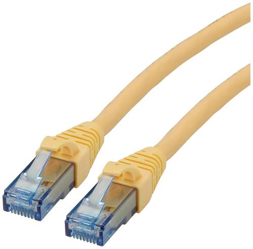 Roline 21.15.2721 RJ45 Netzwerkkabel, Patchkabel CAT 6a U/UTP 1.00m Gelb 1St. von Roline