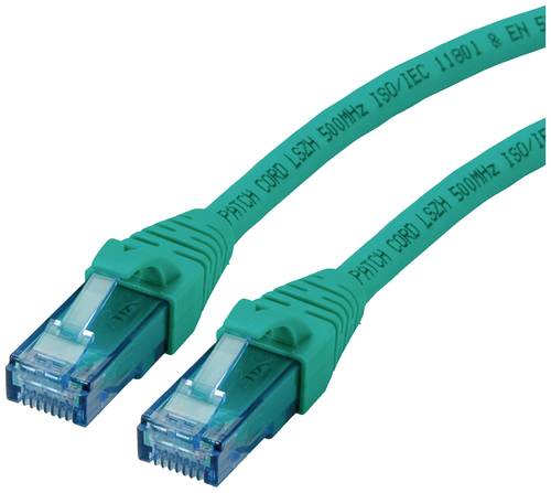 Roline 21.15.2731 RJ45 Netzwerkkabel, Patchkabel CAT 6a U/UTP 1.00m Grün 1St. von Roline