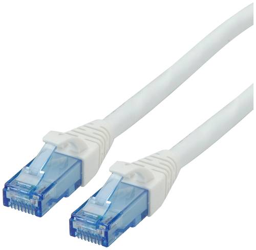 Roline 21.15.2767 RJ45 Netzwerkkabel, Patchkabel CAT 6a U/UTP 10.00m Weiß 1St. von Roline