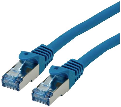 Roline 21.15.2843 RJ45 Netzwerkkabel, Patchkabel CAT 6a S/FTP 3.00m Blau, Rot 1St. Roline 21.15.2843 RJ45 Netzwerkkabel, Patchkabel CAT 6a S/FTP 3.00m Blau, Rot 1St. von Roline