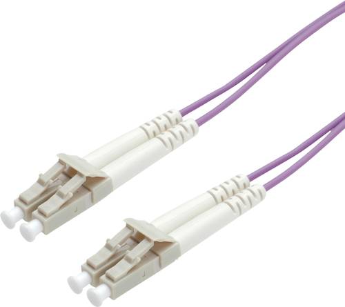 Roline 21.15.8752 Glasfaser LWL Anschlusskabel [1x LC-Stecker - 1x LC-Stecker] 50/125 µ Multimode O von Roline