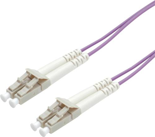 Roline 21.15.8858 Glasfaser LWL Anschlusskabel [1x LC-Stecker - 1x LC-Stecker] 50/125 µ Multimode O von Roline