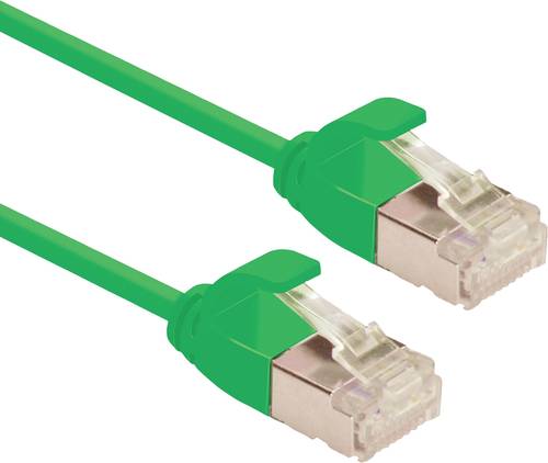 Roline 21153333 RJ45 Netzwerkkabel, Patchkabel CAT 6a U/FTP 1.00m Grün 1St. von Roline