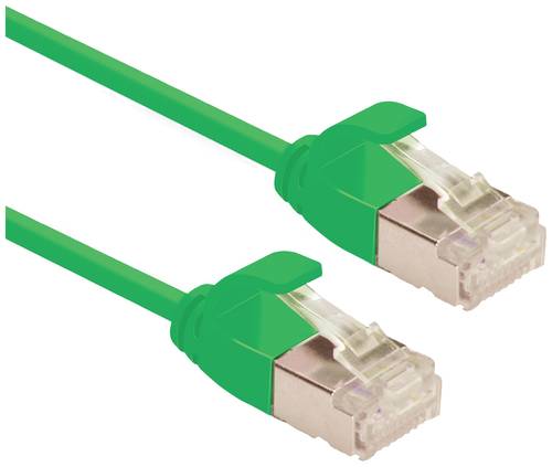 Roline 21153334 RJ45 Netzwerkkabel, Patchkabel CAT 6a U/FTP 1.50m Grün 1St. von Roline