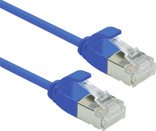 Roline 21153347 RJ45 Netzwerkkabel, Patchkabel CAT 6a U/FTP 5.00m Blau 1St. von Roline