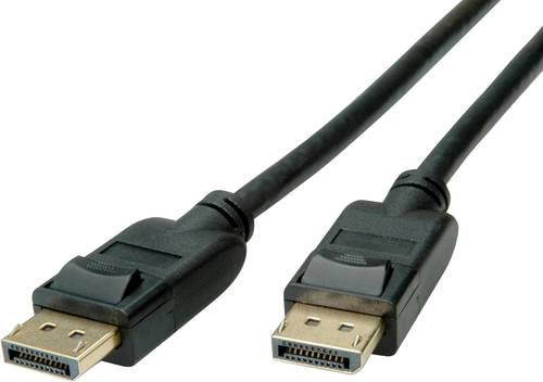 Roline DisplayPort Anschlusskabel DisplayPort Stecker, DisplayPort Stecker 1.00m Schwarz 11.04.5810 von Roline
