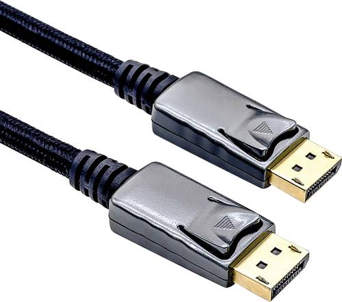 Roline DisplayPort Anschlusskabel DisplayPort Stecker, DisplayPort Stecker 2.00m Schwarz 11.04.5881 von Roline