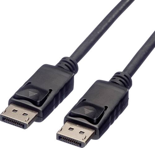 Roline DisplayPort Anschlusskabel DisplayPort Stecker, DisplayPort Stecker 5.00m Schwarz 11.04.5764 von Roline