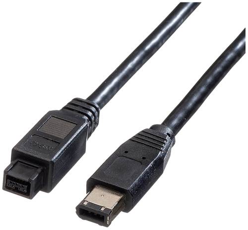 Roline FireWire Anschlusskabel 1.80m Schwarz von Roline