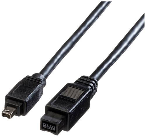 Roline FireWire Anschlusskabel 1.80m Schwarz von Roline