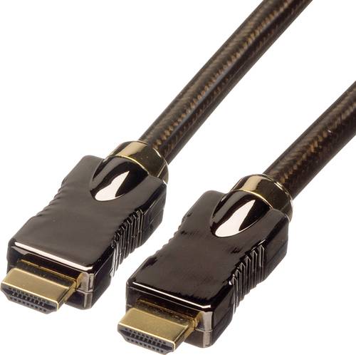 Roline HDMI Anschlusskabel HDMI-A Stecker, HDMI-A Stecker 1.50m Schwarz 11.04.5688 doppelt geschirmt Roline HDMI Anschlusskabel HDMI-A Stecker, HDMI-A Stecker 1.50m Schwarz 11.04.5688 doppelt geschirmt von Roline